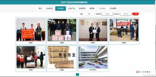 java ssm計算機畢業設計扶貧產品和扶貧物資捐贈系統r32rk 源碼 程序 數據庫 部署